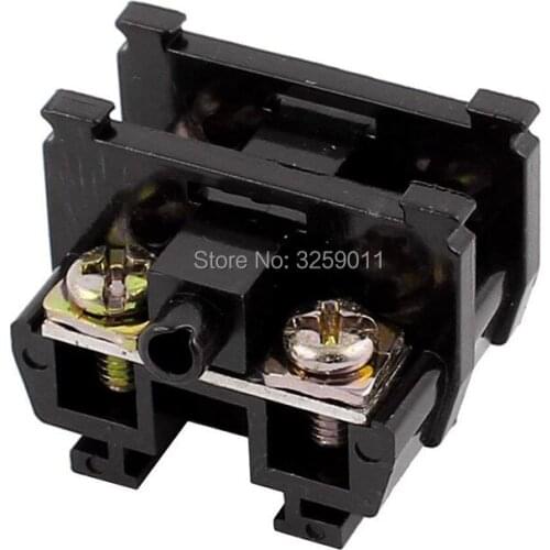 1PCS TBC-20A Suyep 20A/600V Rail Mounted Assembled Screw Terminal Block Cable Connector