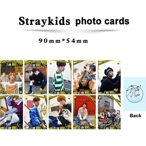 10pcs/set kpop stray kids photo cards new album HD good quality for fans collection stray kids photocards kpop new arrivals A