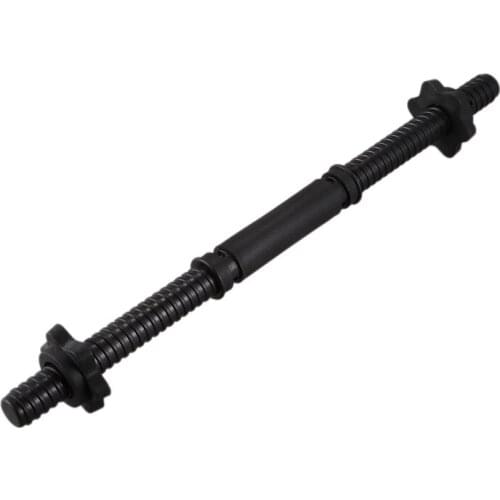 17.7 Inch Dumbbell Bars Dumbbell Handle Weight Lift Spinlock for Home Fitness Exercise Adjustable