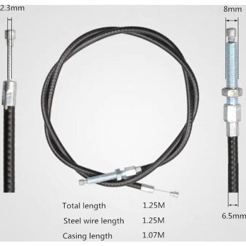 178F186F（1.25M）air-cooled diesel Tiller chassis parts Clutch Cable