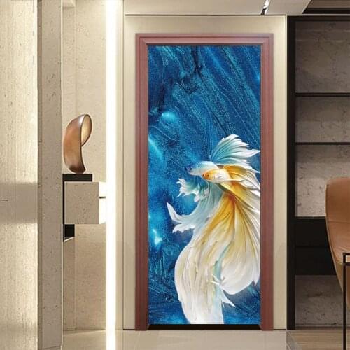 Abstract Goldfish 5d diy diamond painting full drill diamond mosaic needlework animal fish diamond embroidery gift k1917