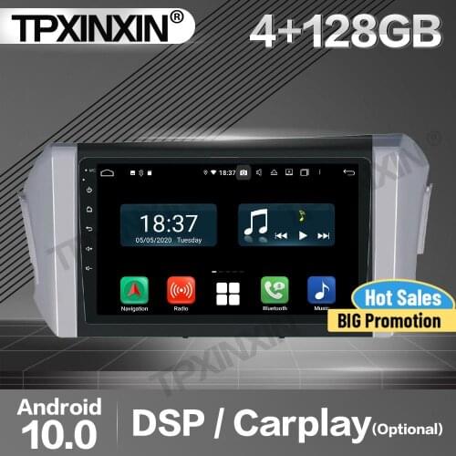 128G Carplay Car Radio 2 Din Stereo Receiver Android For Toyota Innova 2015 2016 2017 2018 RHD GPS Navi Player Audio Head Unit