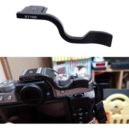 X-T100 XT100 Black Aluminum CNC Thumb up Grip for Fujifilm FUJI X-T100 XT100 Hand Grip