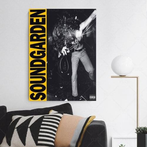 Chris Cornell Soundgarden Louder Than LoveWallpaper Decorative Wall Picture for Living Room