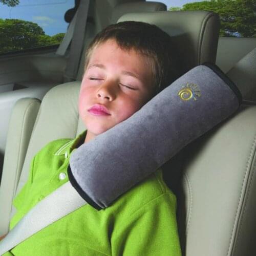 Baby Children Safety Strap Car Belts Pillow Protect Shoulder Pad Covers Cushion Support Car Interior Shoulder Covers Cushion