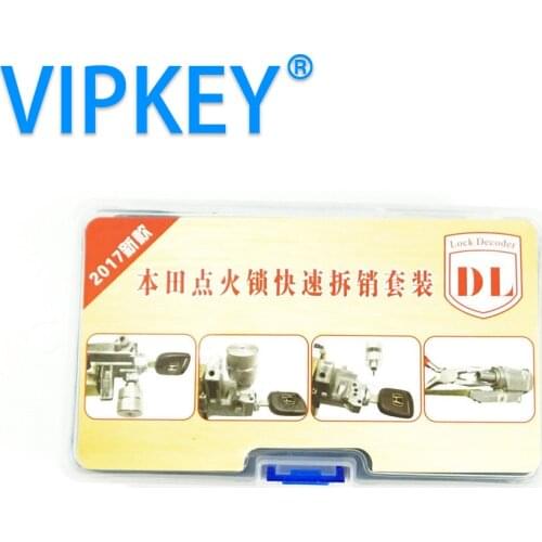 DL Decoder Pin Filp Key Remover Ignition Cancellation Lock Removal Pin Locksmith Repair For Honda Car Lock Disassembly Tool