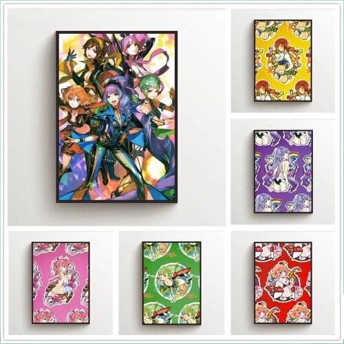 Home Decor Canvas Painting Macross Freyja Mikumo Kaname Makina Picture Wall Art Prints Modular Poster For Living Room No Framewo