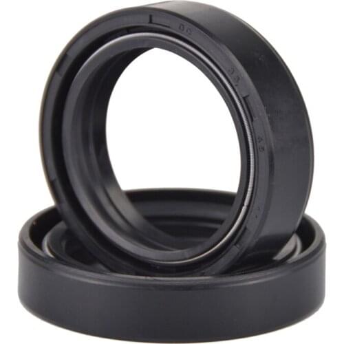 E0427 Motorcycle Front Fork Damper 36*48*11mm Oil Seal Dust Seal For Kawasaki EL250 Ninja250 EX500 Double Springs Oil Seal