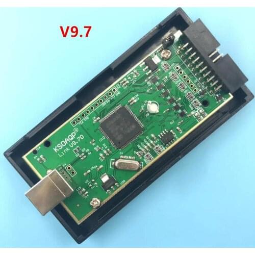 1PC JLI V9 J-LINK emulator support A9A8 V9.3 V9.5 v9.6 v9.7high speed download