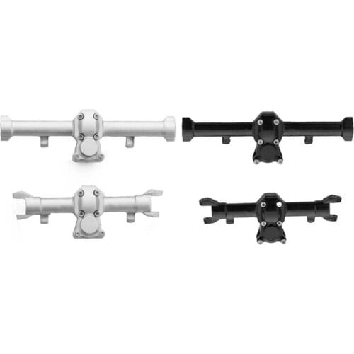 Metal Front & Rear Axle Diff Cover for Axial SCX24 90081 AXI00001 1/24 RC Crawler Car Upgrade Parts Accessories