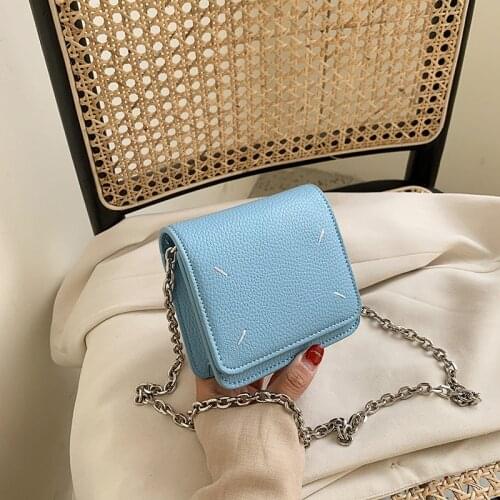 Mini 2020 Summer Bags For Women PU Leather Crossbody Bags Chain Luxury Handbags Women Bags Designer Shoulder Bags Sac A Main