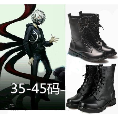 New Anime Tokyo Ghoul re Cosplay Shoes Kaneki Ken Boots Shoes