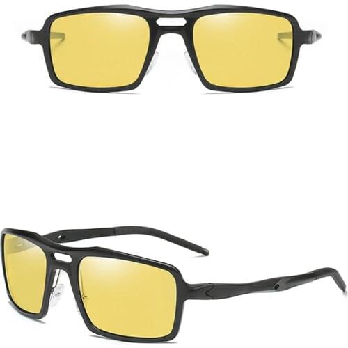 Al-mg Alloy Cool Sports Men Women Polarized Sun Glasses Polarized Sunglasses Custom Made Myopia Minus Prescription Lens -1 to -6