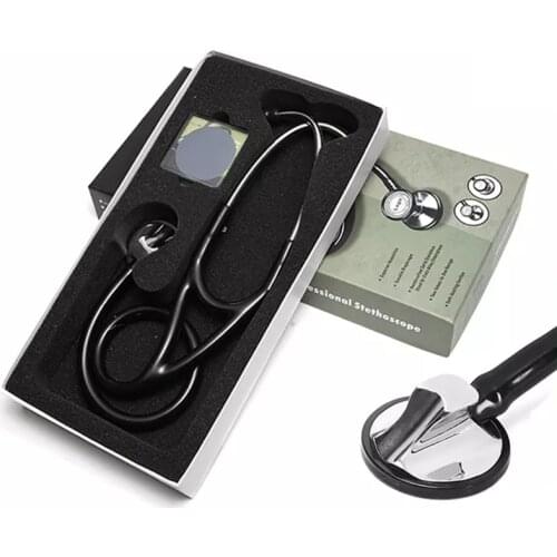 Professional Heart Lung Cardiology Stethoscope Doctor Student Medical Equipment Device Medical Doctor Single Head Stethoscope