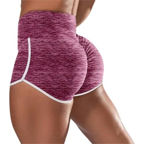 Plus Size Fashion Summer Women Shorts Sexy High Waist Sweat Absorbent Running Sports Shorts Elastic Hot Shorts шорты женский2021