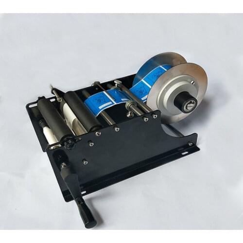 Manual Labeling Machine For Round Bottle Adhesive Sticker Roll Labeler Handle Label Small Labeling Machine Packing Machiner