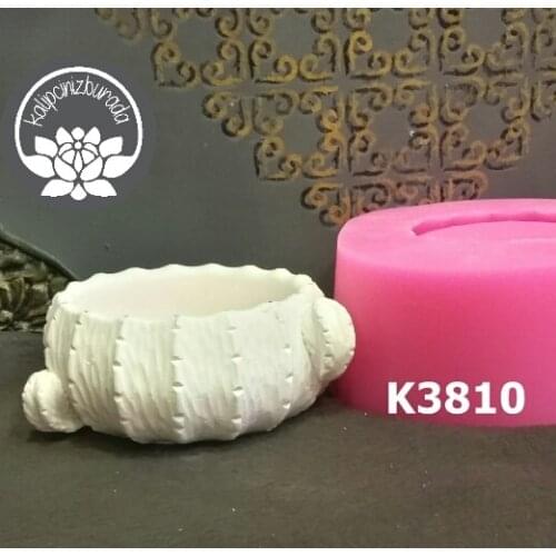 Cactus flower pot silicone mold