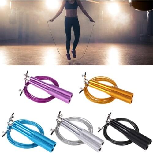 Speed Jump Rope Steel Wire Bearing Skipping Rope Gym Fitness Boxing Jump Rope