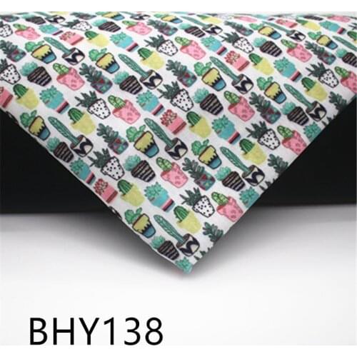 Half yard 45*140cm cartoon Tissue Kids Home Textile polyester cotton fabric mask 138