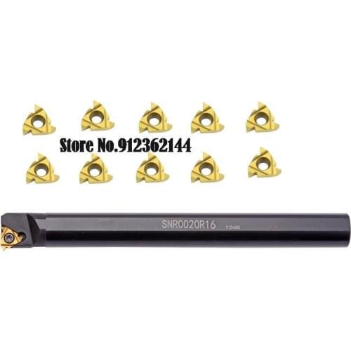 SNR0013M16 SNR0014M16 SNR0016Q16 SNR0020R16 SNR0025S16 CNC Internal Thread Turning Tools Rod 16IR Inserts Lathe SNR Holder Tool