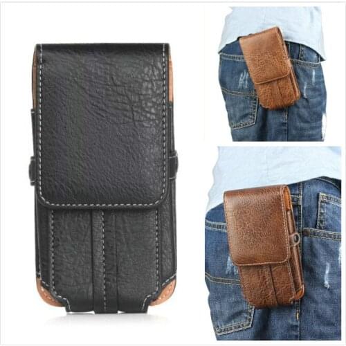 Factory price,Stone pattern pu Leather Waist Bag Clip Belt Pouch Cover Case For Tele2 Midi/ Maxi LTE/ Tele2 Maxi Plus