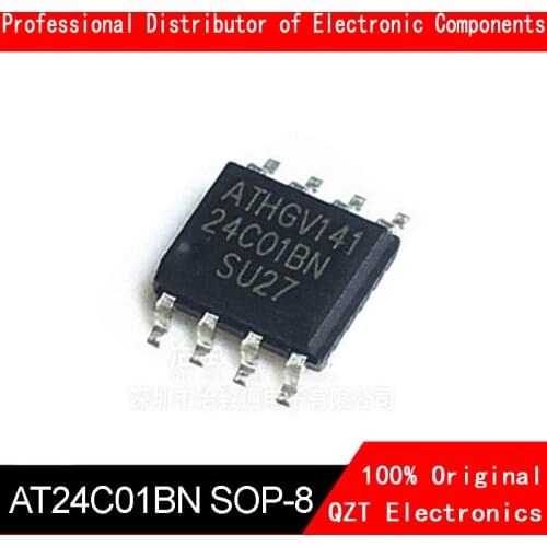 10pieces/lot 24C01 AT24C01 AT24C01AN AT24C01BN SOP-8 new