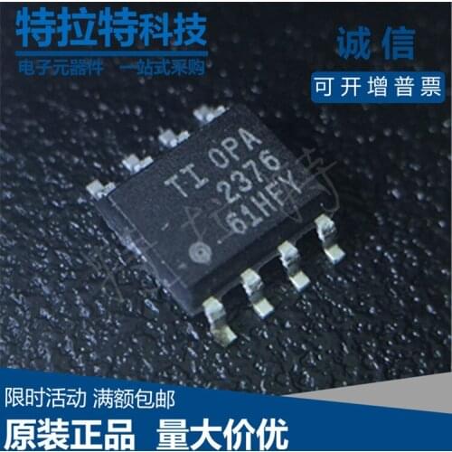 10pcs/lot OPA2376AIDR OPA2376 OPA2376AID Chip Brand New & Original Precision Operational Amplifier