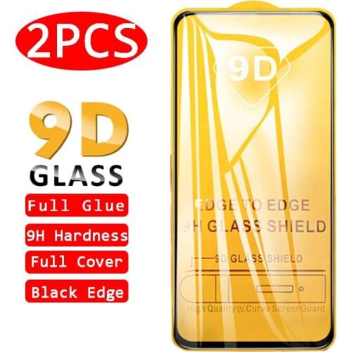 2 pc 9D Glue Protective Tempered Glass on for Huawei Nova 6 Se 7i 5T 5 Nova5 t Nova5t Nova7i Nova6se 3i 3e 4e Screen Protector