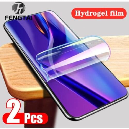 2Pcs Screen Protectors for Huawei P10 P20 P30 P40 Pro Lite Hydrogel Film on Huawei P30 P40 P20 P10 Pro Lite Protective Soft Film
