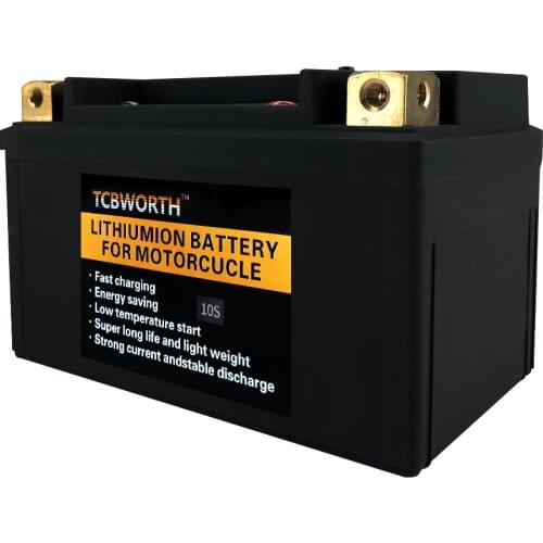 Motorcycle Battery 10S 12V 6AH 420A NEW Lithium Phosphate Low Temperature Resistant With BMS Motor Starter Energy Waterproof