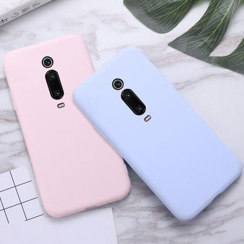 Candy Color For Xiaomi Mi 9T Pro Case Shockproof Soft Silicone TPU Back Cover For Xiaomi Mi 9T Pro Phone Cases Xiaomi Mi9 T Pro