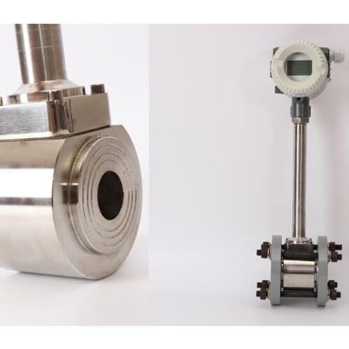 Gas vortex flowmeter /liquid/steam/Insert/digital display/adjustable DN50/DN65/80/100