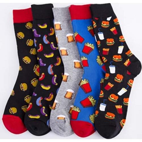 HEPOSCKONE Men's Colored Socks