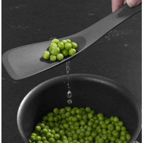 HOOZADA 5 In 1 Multifunctional Kitchen Gadget Spatula Shovel Colander Vegetable Meat Cutter Spoon Cooking Tools