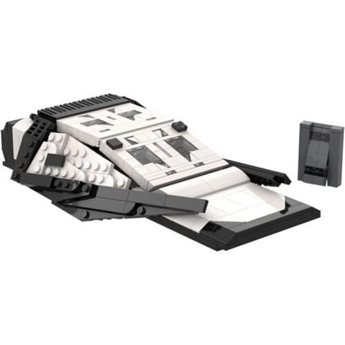 MOC Through Ranger Administrator Spacecraft High-tech Series Building Block Luxury Collectors Edition Brick Childrens Toy Gift