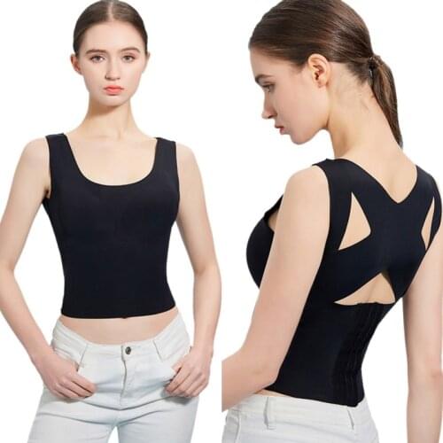 Body Shaper Waist Support Women Slimming Vest Shapewear Double Layer Slimming Belt Cincher Underbust Corset shaping Chest Top