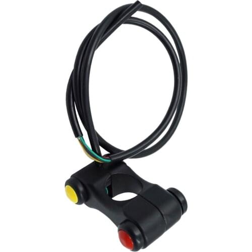 Motorcycle 22mm Handlebar Switche Headlight Fog Lights Horn On-Off 3 Buttons