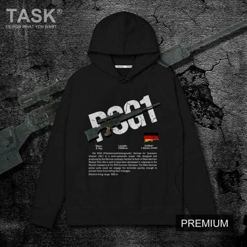 Men Hoodies Germany PSG1 Sniper Rifle Rifle Army weapon Military fans cotton hoodie sweatshirt male Spring Autumn Pullovers new