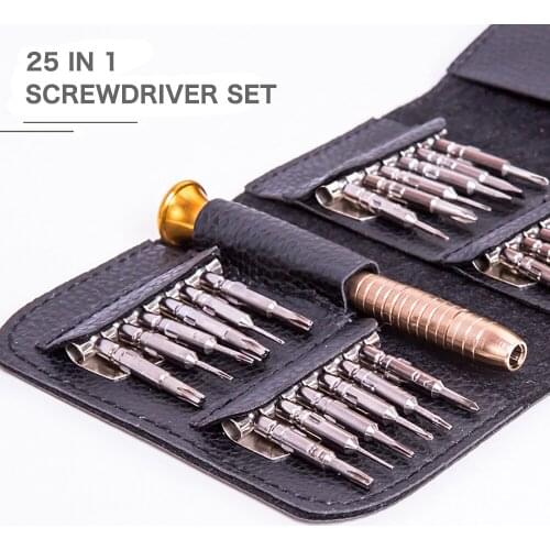 25 in 1 screwdriver set Multifunctional Opening Repair Tool Set Precision Torx Screwdriver For Phones Hand tools