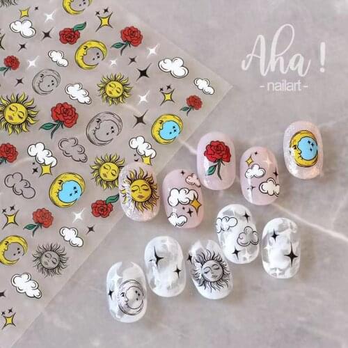 TSC-94 ARTLINE serie movie film DESIGNS COOL 3d nail art stickers decal silder template diy nail tool decorations