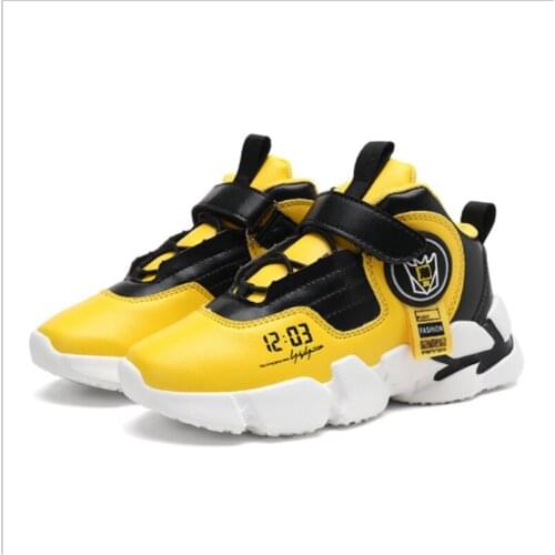2021 New Childrens Shoes Kids Breathable Boy Hiking Sports Shoes Spring And Autumn Outdoor Lightweight Soft Sole Casual Shoes