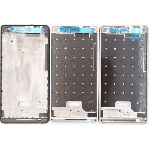 BaanSam New Front Frame Housing Case LCD Screen Frame For Huawei Ascend P9 Lite With Power Volume Buttons