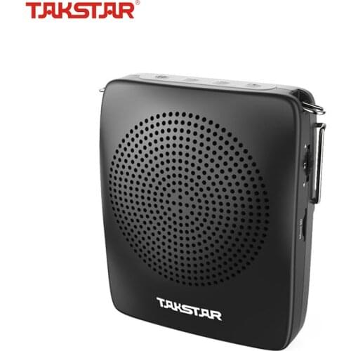 TAKSTAR E128 Rechargeable Voice Amplifier Portable Waistband Wired Headset Microphone Speaker for Tour Guide Coaches Teachers