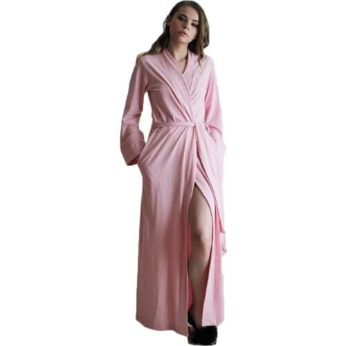 Sexy Elegant Women Nightrobes Long Sleeve Pajamas With Belt Photo Shoot Dress Party Evening Nightgowns Bathrobes