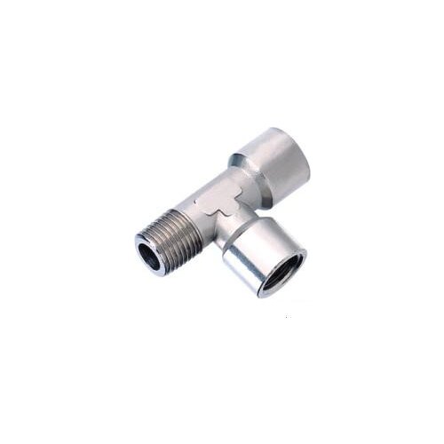 1/4" BSP Male Run Tee pneumatic brass fitting PMST 02