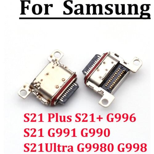 10Pcs USB Charger Jack Connector Socket Data Charging Port Plug For Samsung Galaxy S21 Ultra S21+ G996 U B G9980 G991 G998 G9910