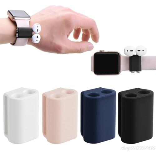 Anti-Lost Strap Silicone Holder Used On Watch Band For Apple AirPod Accessories O27 20 Dropshipping