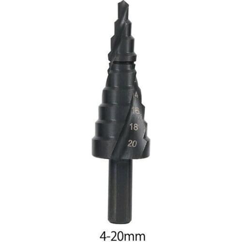 Step Drill Bit Titanium Bit Cone Cutter Drill Bit HSS Hole Large Metal Set
