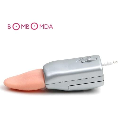 Super Soft Vibrator Tongue Vagina Massage Clit Clitoris Stimulator Electronic Vibrating Adult Sex Toys
