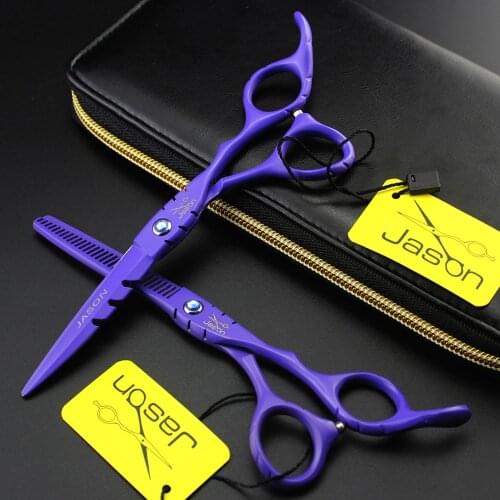 Japan 5.5 6.0 Professional Hairdressing Scissors Professional Barber Scissors Set Hair Cutting Shears Scissor Haircut